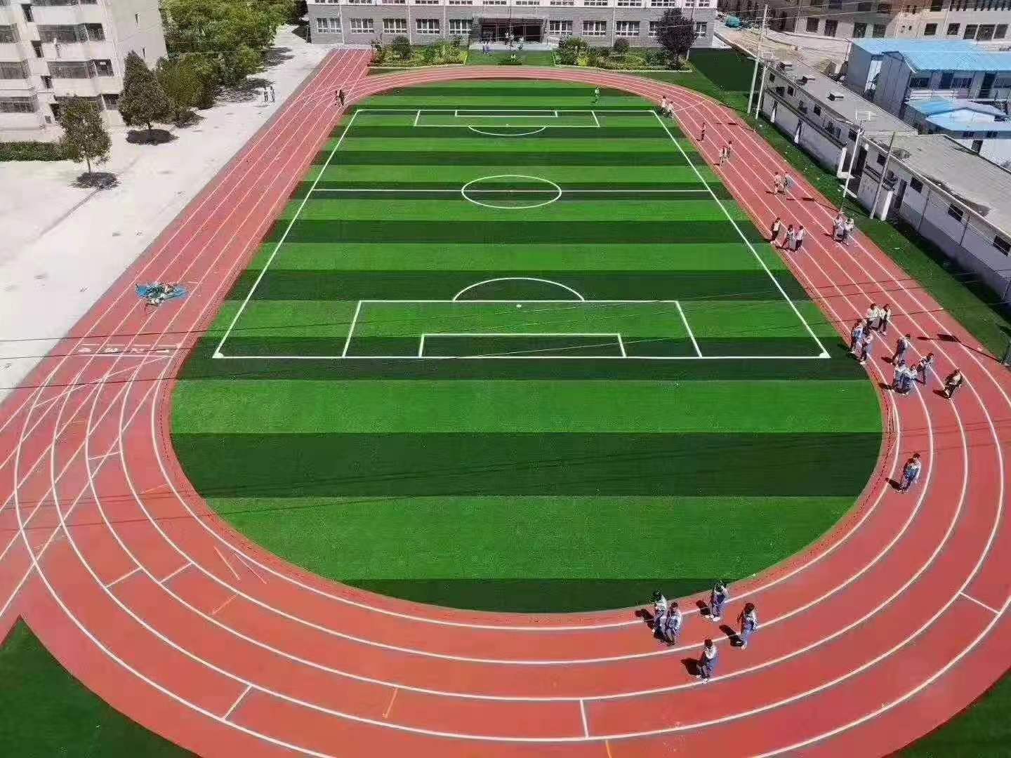 硅PU球場、塑膠跑道施工